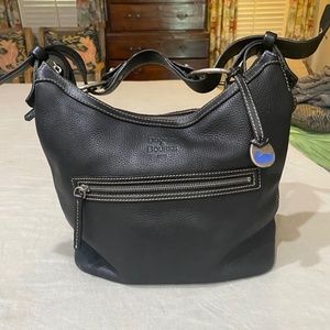 Dooney & Bourke Black leather shoulder bag